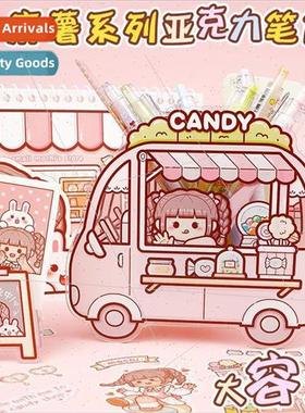 Small spuds pencil organizer 适用 children girls acrylic pen