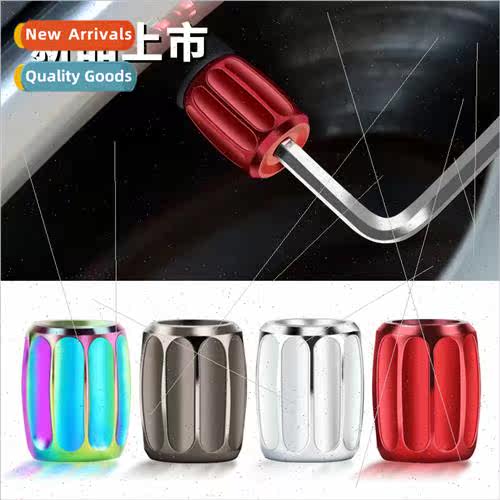 Metal anti-theft tire valve cap valve core set valve cap ant