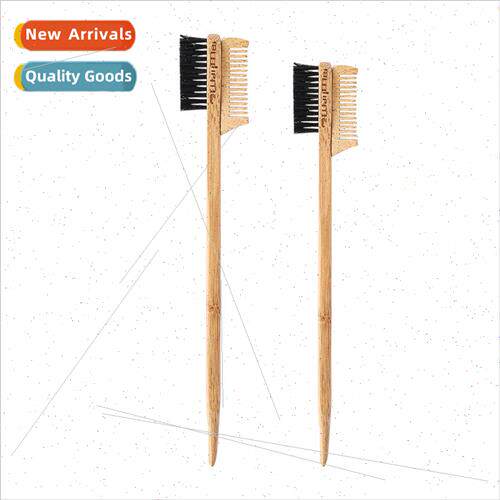 dudewooden multi-purpose eyebrow brush broken hair brush hom