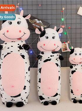 Creative long cow pillow Chinese zodiac plush toys sofa cush