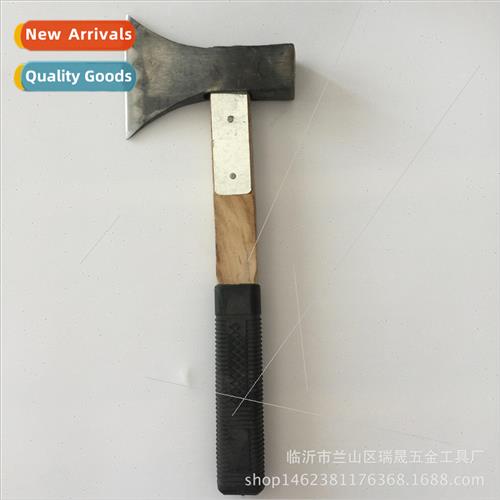 Wooden Handle Rein适用ced Axe Slip Resistant Sharp Shock Res