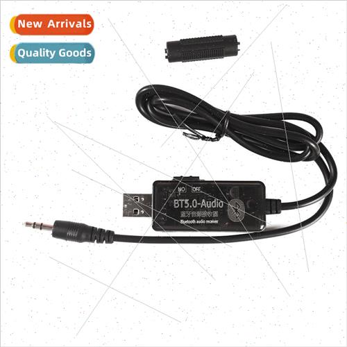 Car bluetooth receiver aux audio cable connection car with u