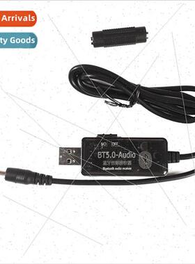 Car bluetooth receiver aux audio cable connection car with u