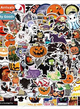Pack of 100 Halloween Pumpkin Doodle s ggage Trolley Case He