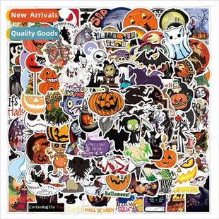 100 Case Trolley ggage Doodle Pumpkin Halloween Pack
