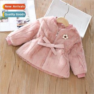 winter Yan fur girl little new and fall coat imitation Girls