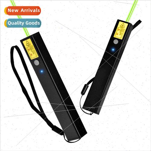 type-c rechargeable green laser flashlight tease cat driving