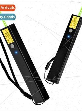 type-c rechargeable green laser flashlight tease cat driving