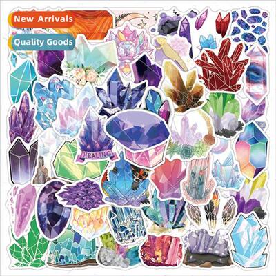 50 new crystalcrystal stickers helmet laptop mug DIY luggage