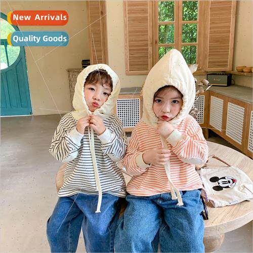 Girls fall sweater 2023 new Korean  of the small children bo