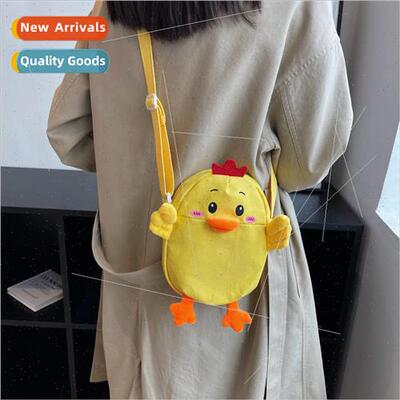 Cartoon cute canvas small bag female 2022 new personality mi