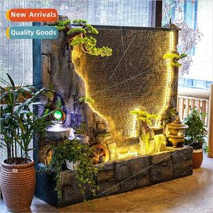 rockery water fountain Water ornaments wall screen curtain
