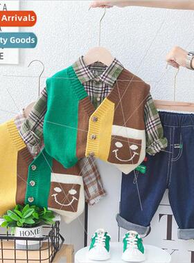 Handsome childrens Korean  of the childrens spring and autum