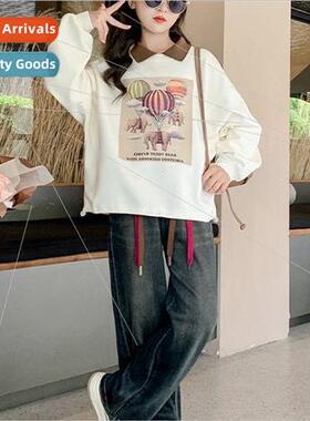 Girls sweater spring and autumn  2023 new 适用eign girls chi