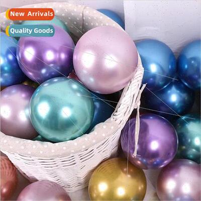 5 inch Metallic Balloons Round Metallic Gold Latex Balloons