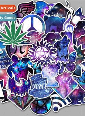35 pcs of starry sky Harajuku  graffiti stickers notebook sk