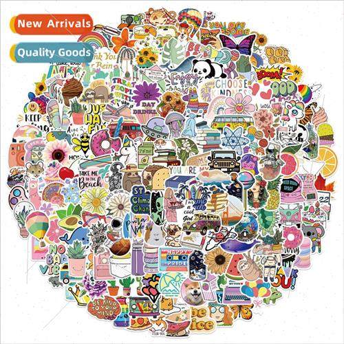 200pcs of small fresh  graffiti 