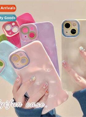 Dopamine Solid Color Meteorite Pattern 适用 Apple 14 Case iP