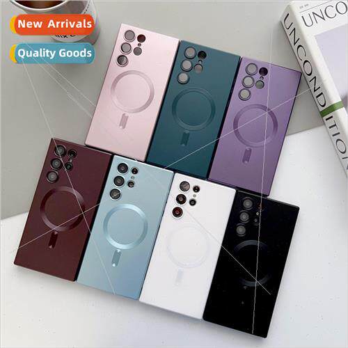 适用 Samsung S24Ultra Liquid Silicone Phone Case Magsafes Ma