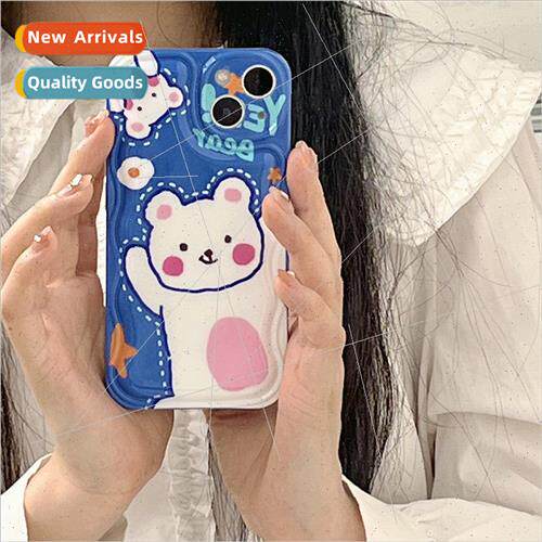 适用 iphone13pro max cute cartoon bear apple 12 phone case 1