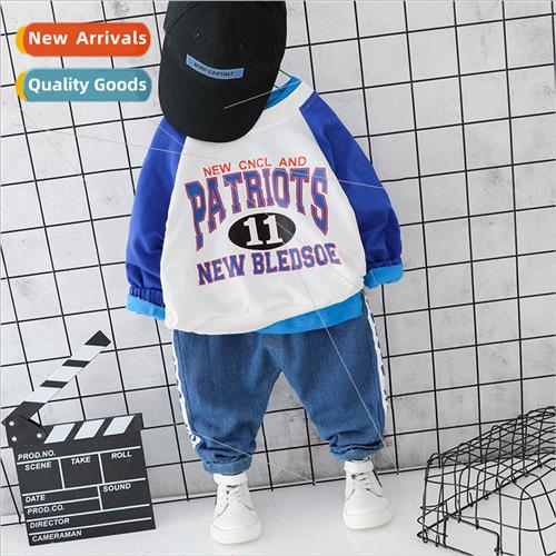 2019 new boys Korean  of the fall childrens letters casual f