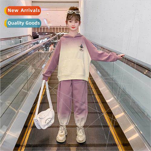 Girls suit fall and winter 2023 new childrens 适用eign- big