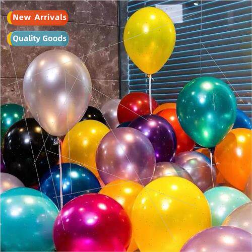 Round 2.2 grams pearlescent printing advertising balloons We