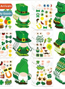 St. Patricks Day Elf Dwarf Shamrock Hanging St. Patricks Day