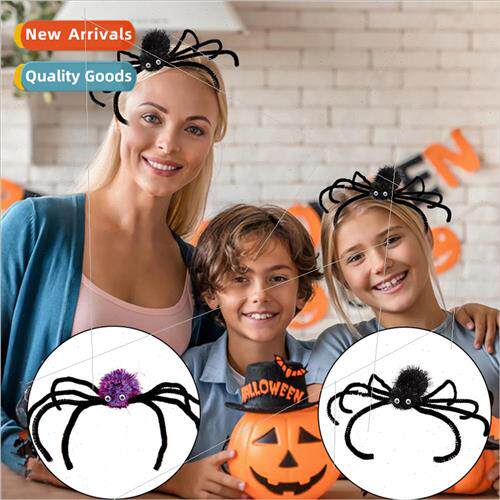 New Halloween spider hair clips ghost festival party party d