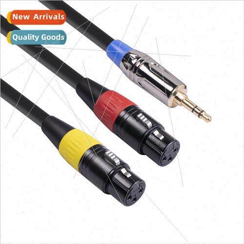 Extended 适用k cell phone computer 3.5 male audio to dual ca