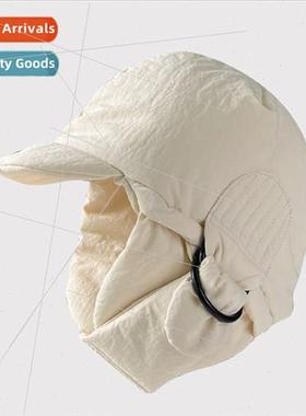 Korean  of the outdoor down thunderbolt cap female winter ve