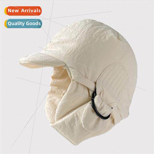 Korean  of the outdoor down thunderbolt cap female winter ve