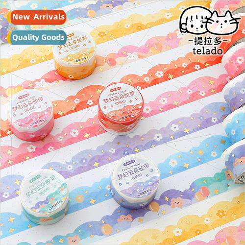 Japanese paper tape Dreamy clouds series Cute basic landscap