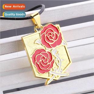 Titan Four Corps Anime Resident Necklace Attack