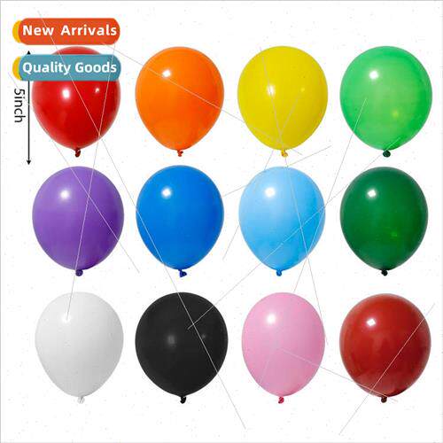 New 5 inch round latex balloon mesh small balloon 5 inch dec