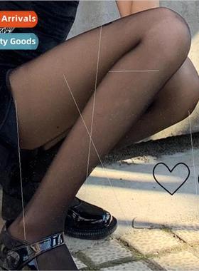 Stockings female thin anti-hooking ins spring and fall  summ