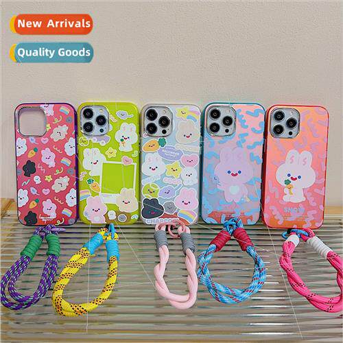 Cute cartoon rabbit 适用 iPhone 12/13Pro case 11 Apple 14Pro