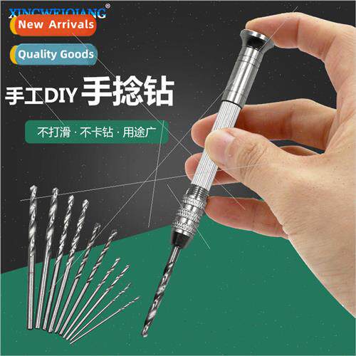 Hand Twist Drill Manual Punching Drill Reaming Drill Eye Pun