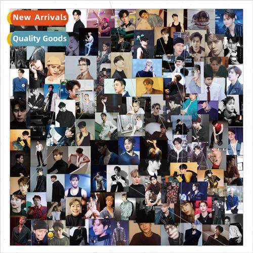 60 pcs of Wang aer stickers cute handsome male star around t