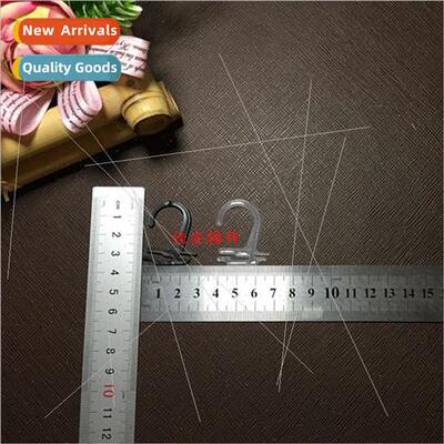 Transparent Flat Hooks High Quality Plastic Question Mark Ho