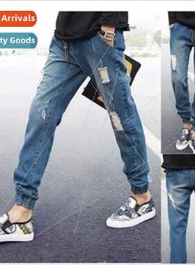 2020 spring and summer Harun pants nine jeans mens drawstrin