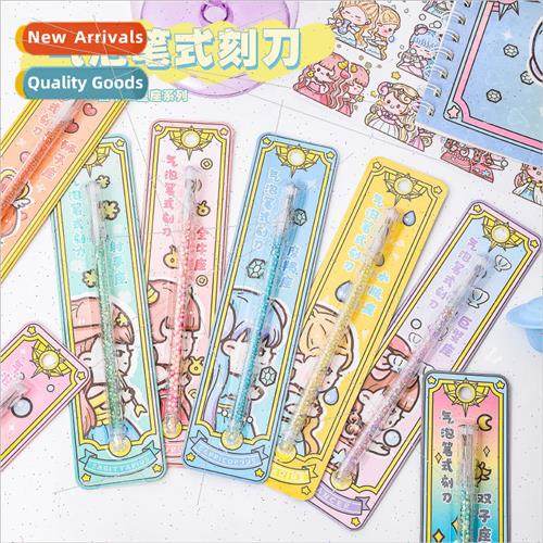 Ou  sauce twelve constellations bubble pen-type carving knif