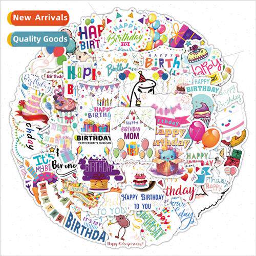 50 Happy Birthday s Decoration Party Cake Cell Phone Case gg