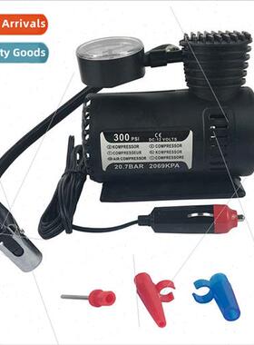 12V Portable Car Inflator Car Pump Inflatable Pump Mini Micr