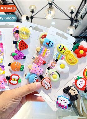 Cute baby hair clips headdress Korean children do not hurt h