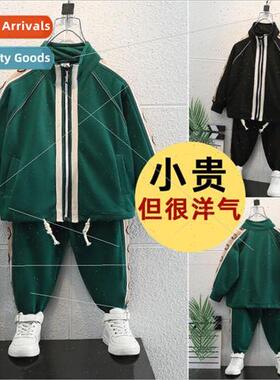 Childrens clothing girls casual suit fall 2023 new childrens
