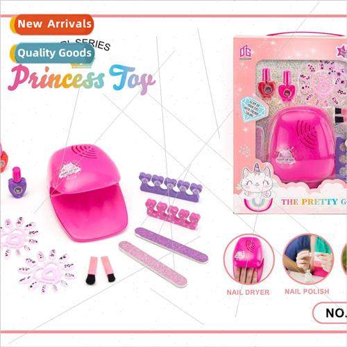 Childrens makeup cosmetics nail dryer set toys girls play ho