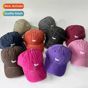 tongue cap children embroidery Korea hat duck sun Puppy cute