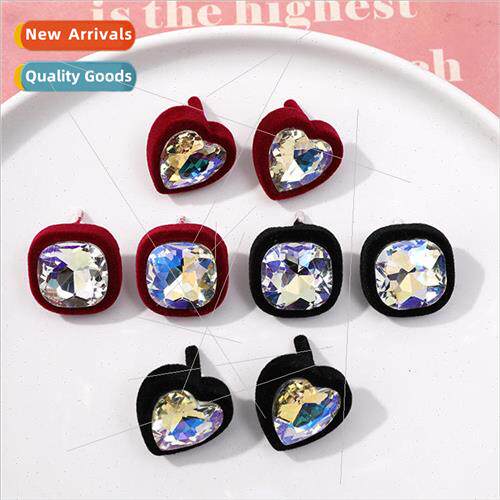 Autumn and winter the new versatile shiny crystal plush peac