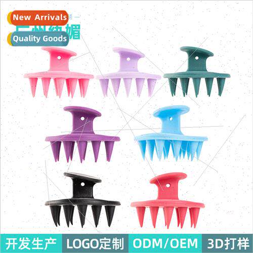 Massage Shampoo Brush Clean Scalp Lanyardable Shower Brush S
